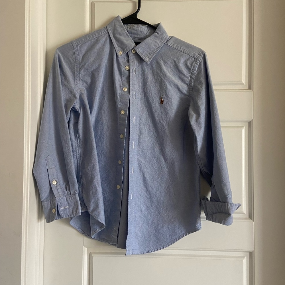 Ralph Lauren boys button down shirt (M)